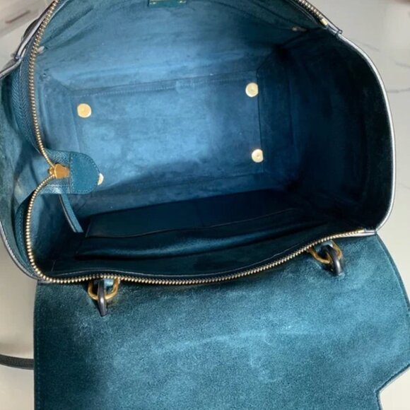 Celine Mini Belt Bag in Abyss Blue - Tote, Satchel, HandBag - Picture 4 of 11